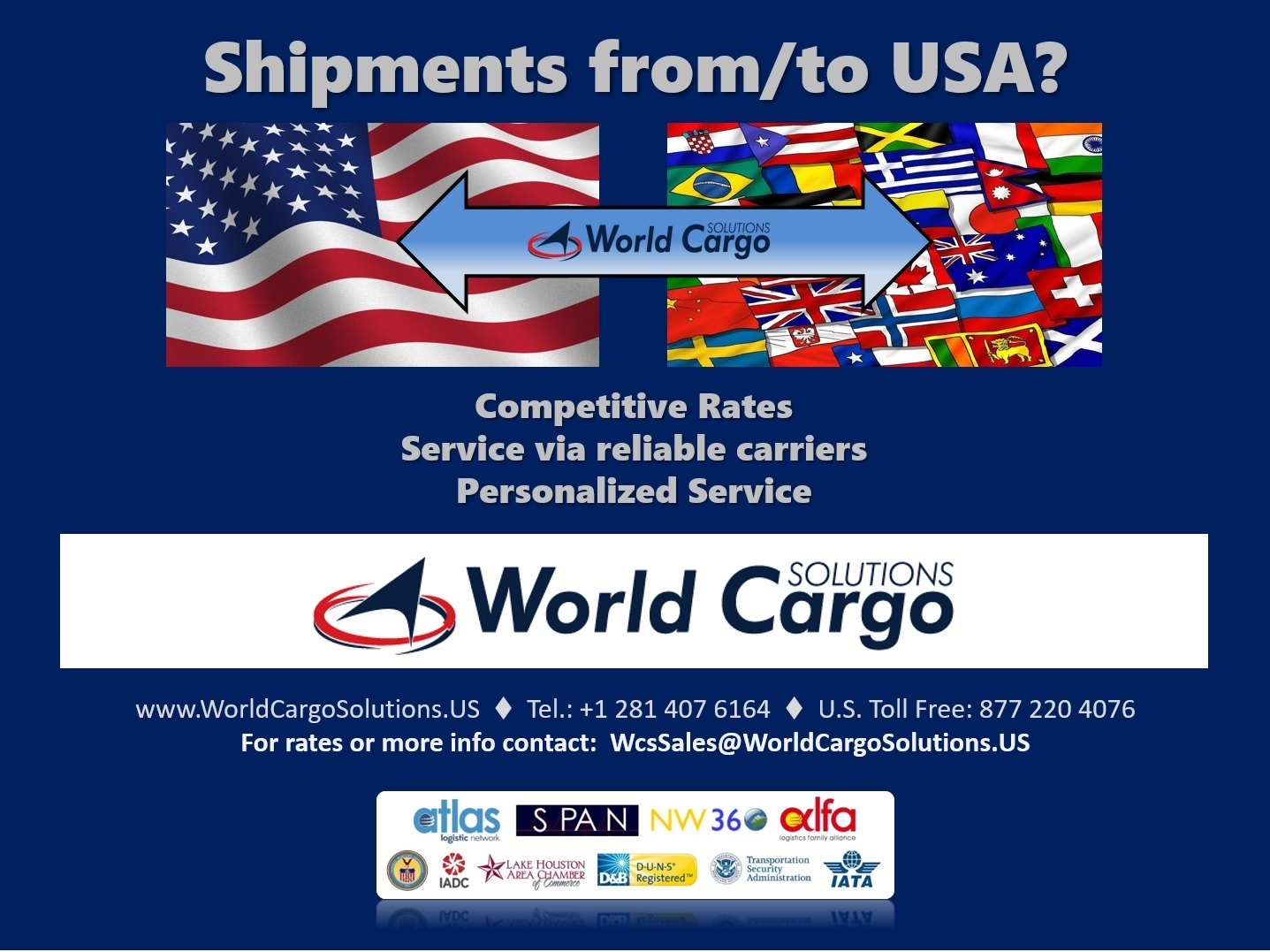 World Cargo Solutions LLC, USA